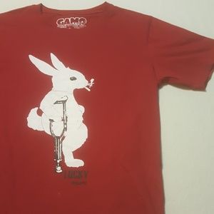 Lucky White Rabbit, Gamo Style T-Shirt